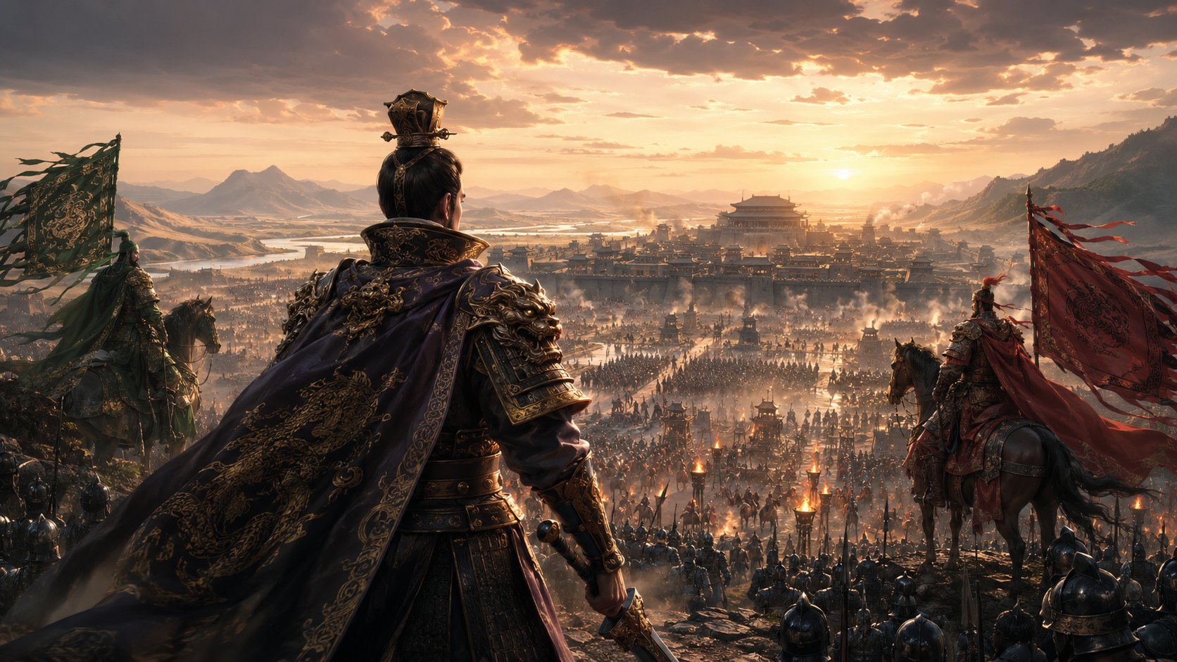 Korean Three Kingdoms: Chronicles of War key art